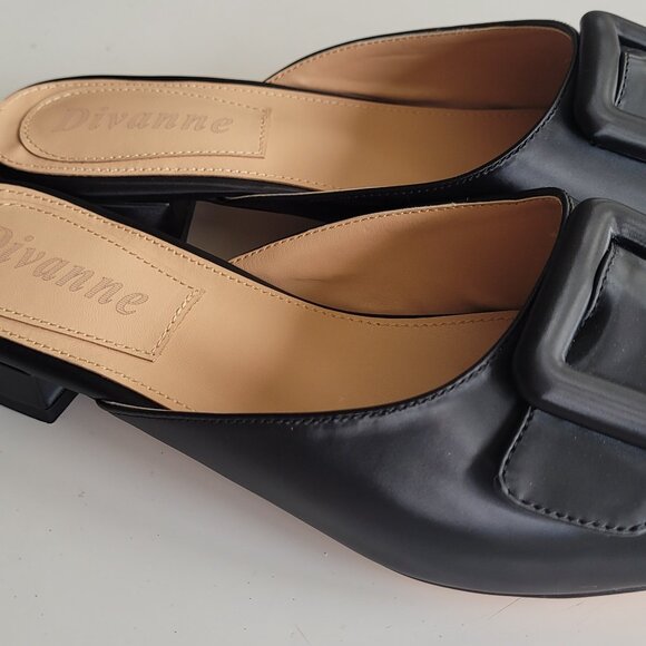 Black Mules size 11 -brand new -never worn - Picture 8 of 9